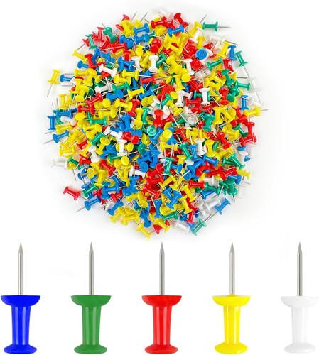 600 pcs reißzwecken - 600, bunt