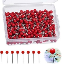 Rot Pinnadeln,200 Stück