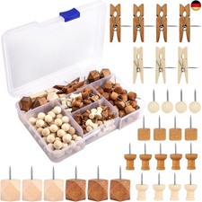 200 Stück Pinnadeln Holz