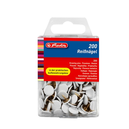200 herlitz reißnägel - reißnägel, /