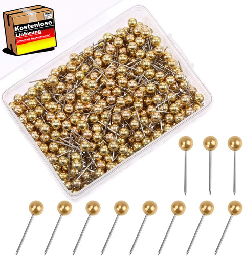 400 goldene pinnadeln - goldene, für