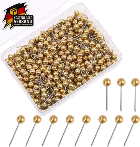 400 gold stecknadeln - 400,