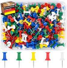 200 bunte Pinnadeln 22 mm