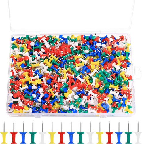 600 stück pinnadeln bunt - 600,