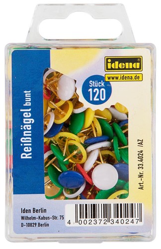 120 reißnägel reißzwecken - 120, /