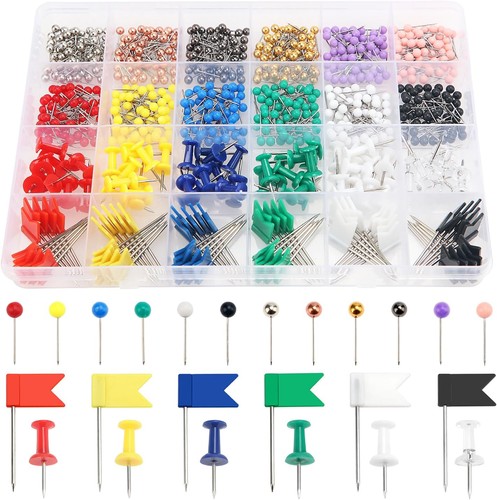 Map push pins 720 - stück, 24