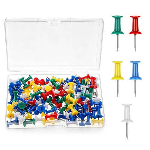100x pinnadeln bunt - 100x, cm