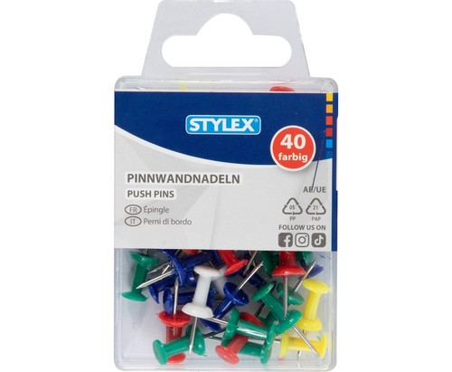 Stylex pinnwandnadeln 40er - pinnwandnadeln,