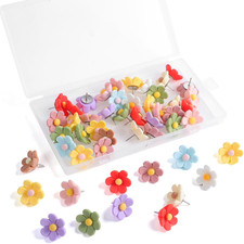 50 Stück Pinnadeln Bunt